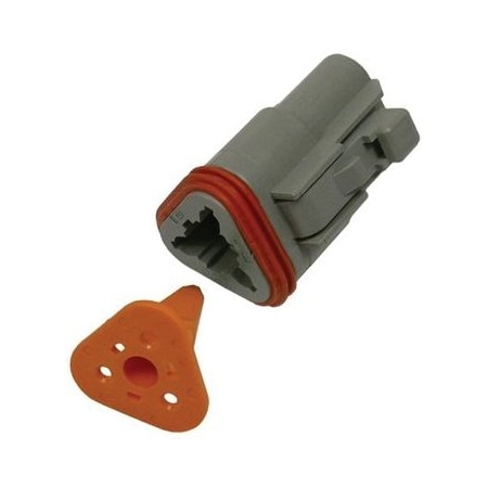 Pico Conn-3Way Dtsch Male W/Wedge, No 5993PT 5993PT